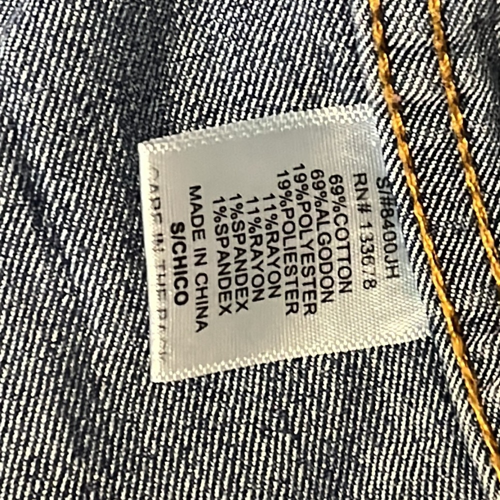 Love Tree Denim Jean Jacket, size S - Picture 6 of 7